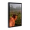 Stupell Industries Highland Cow Gazing Out Floating Frame, design by Jenny Rainbow Fine Art